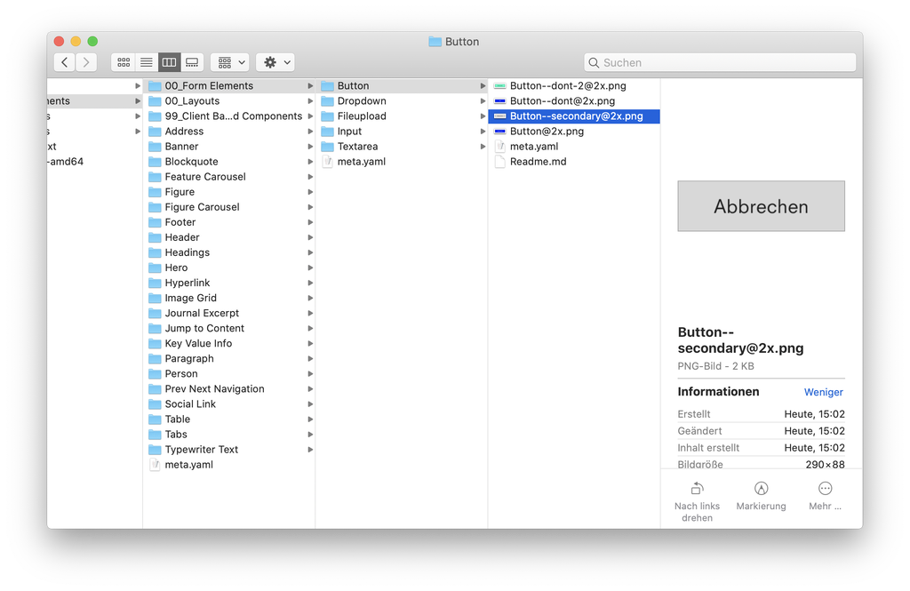 Our best decision: using the filesystem.   